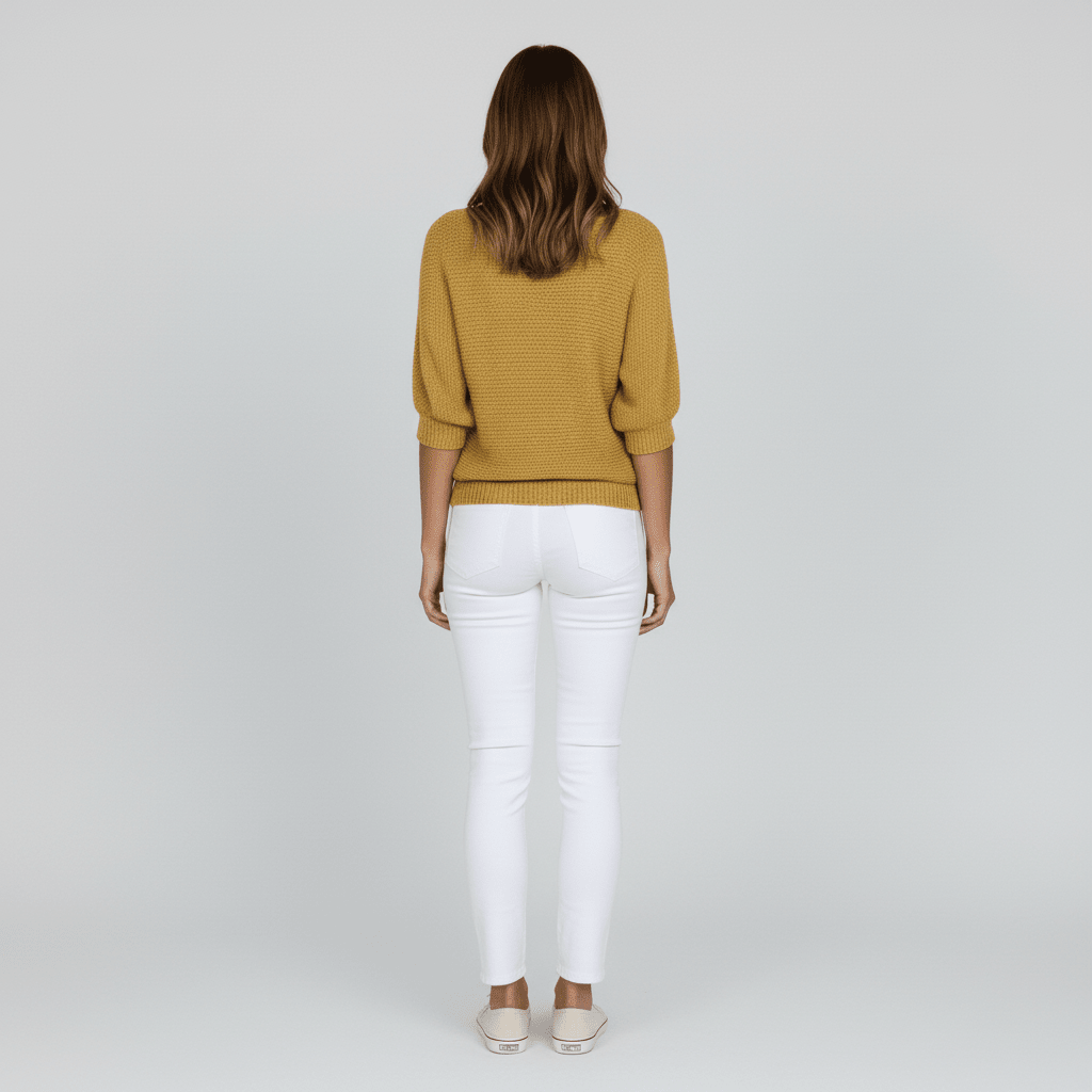 Pull élégant printanier à motif délicat (Femme)