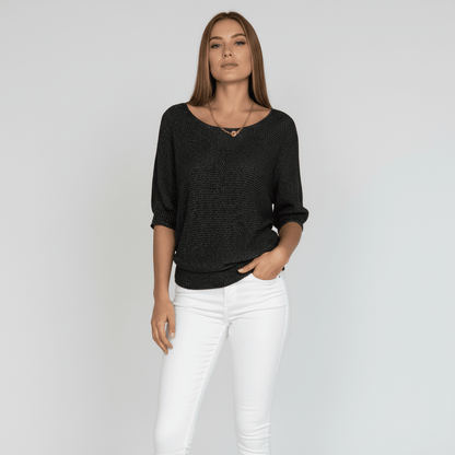 Pull élégant printanier à motif délicat (Femme)