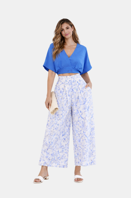 Wiosenny Elegancki Zestaw Dwuczęściowy Damski Lekki Styl (Damski)