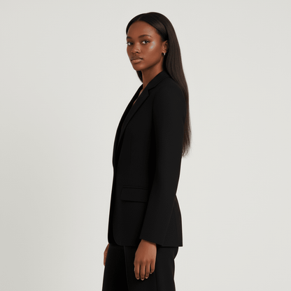 Costume classique printanier avec veste et pantalon (Femme)