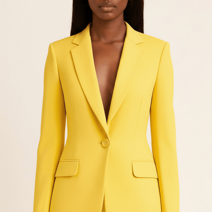 Costume classique printanier avec veste et pantalon (Femme)