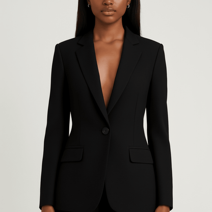 Costume classique printanier avec veste et pantalon (Femme)