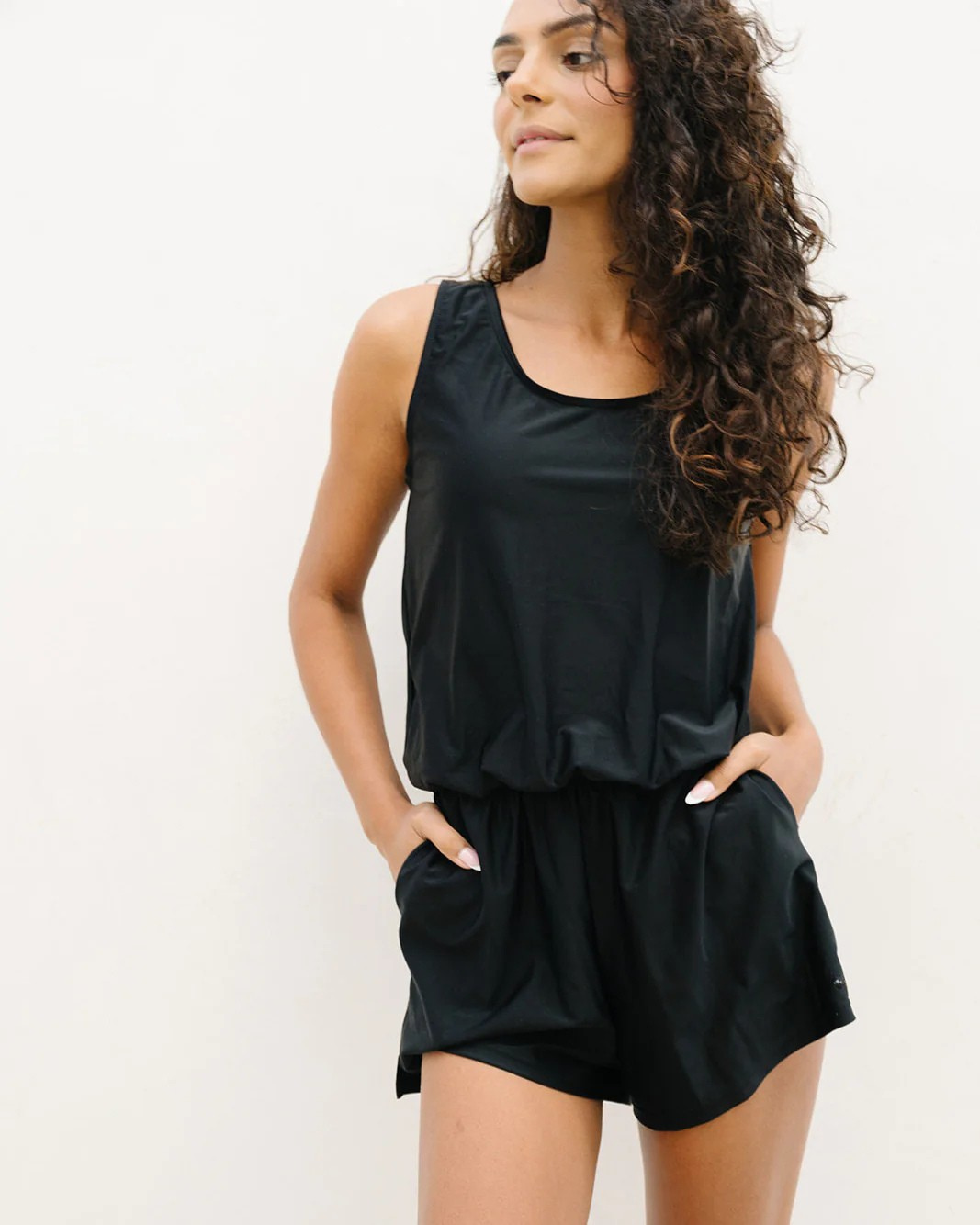 Wiosenny Modelujący Strój Kąpielowy z Szortami (Damski)