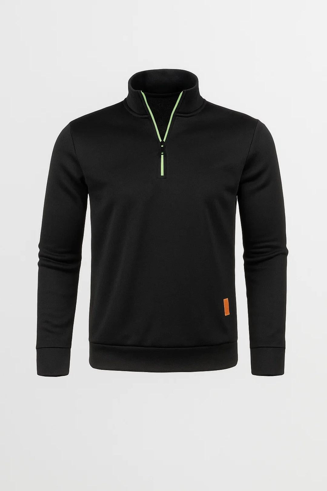 Wiosenny Sweter Casual z Półzamkiem (Męski)