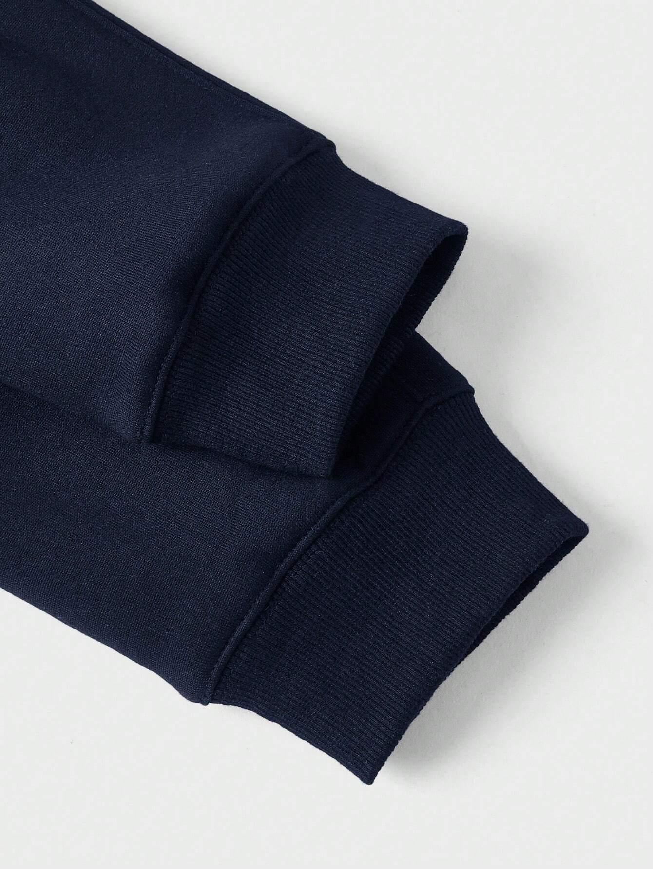 Hoogwaardige trui met halve rits voor heren