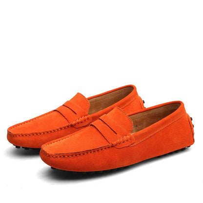 Suède Mocassins in Klassieke Stijl (Heren)