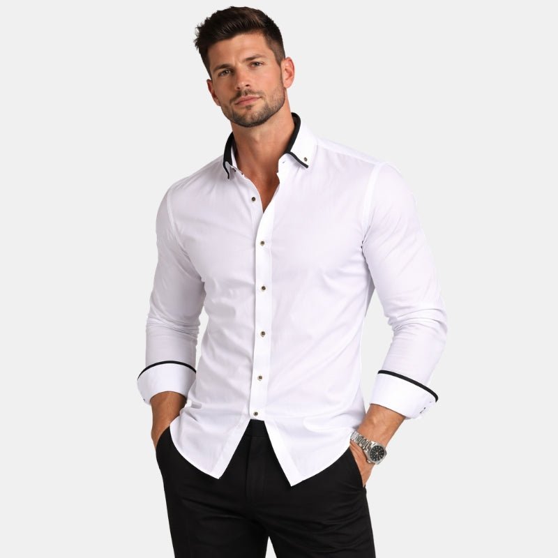 Winterse Elegante Flanellen Overhemd (Heren)