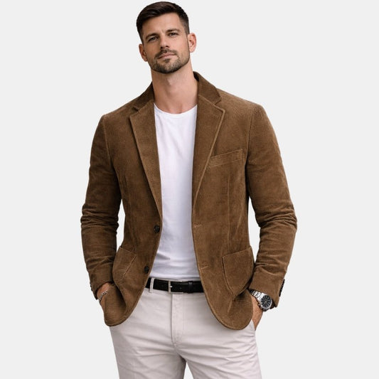 Zimowa Marynarka Sztruksowa (Męska)