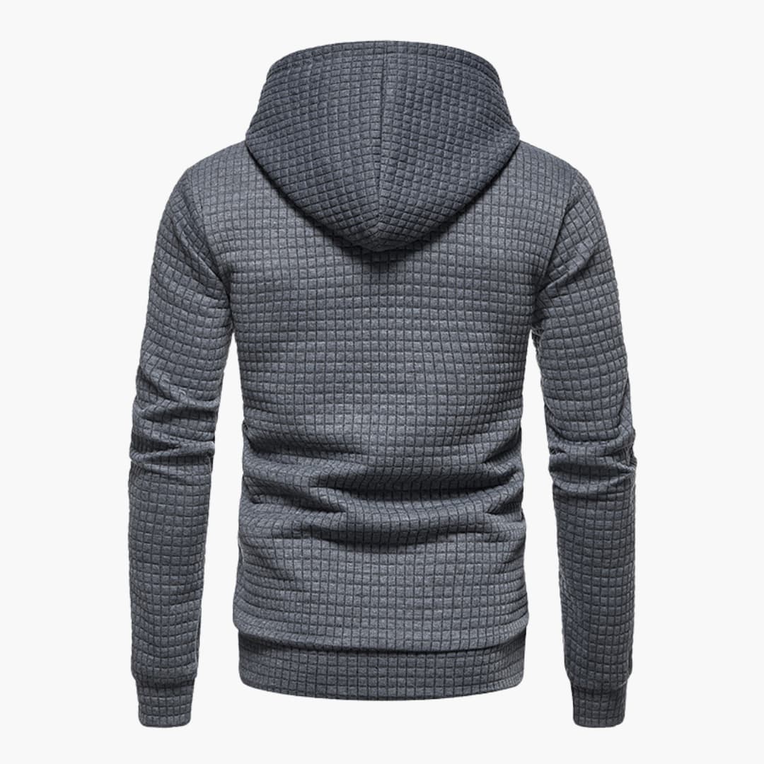 Sweat à Capuche Matelassé d'Hiver (Homme)