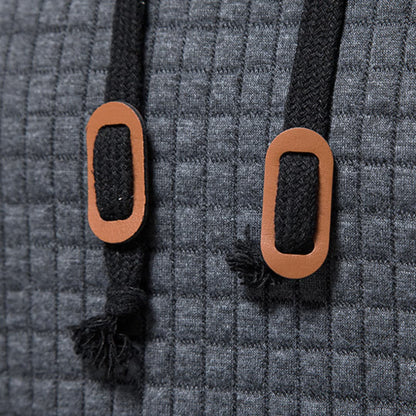 Sweat à Capuche Matelassé d'Hiver (Homme)