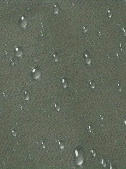 Water droplets on a dark surface