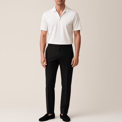 Zimowy Dwuczęściowy Komplet Lounge Krótki Rękaw (Męski)