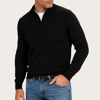 Zimowy Sweter z Półzamkiem (Męski)