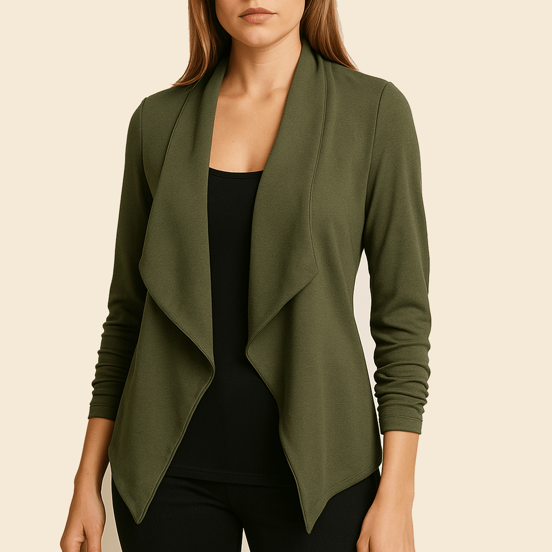 Zimowy Taliowany Żakiet Slim Fit (Damski)