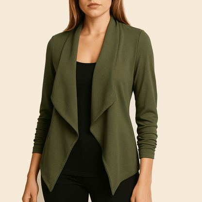 Zimowy Taliowany Żakiet Slim Fit (Damski)