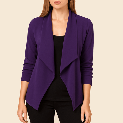 Zimowy Taliowany Żakiet Slim Fit (Damski)