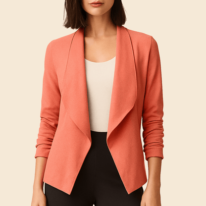 Zimowy Taliowany Żakiet Slim Fit (Damski)